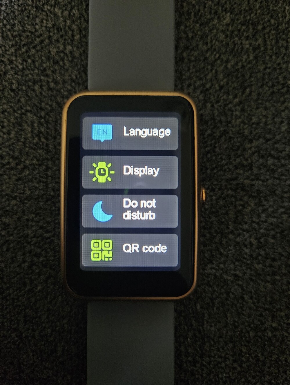 FITVII Fitness Tracker Watch Purple Gold IP68 Smartwatch - Picture 9 of 12
